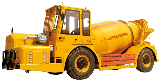 Buy Automatic Underground Concrete Mixer Truck For Tunnel With Continuous Drum Mixing Method online manufacture