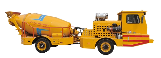 Customization Mining Concrete Mixer Concrete Transmixer Truck For Tunnel Construction