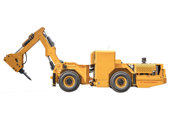 High Performance Underground Mobile Rock Breaker Mining 13500kg  UPT-140/2000